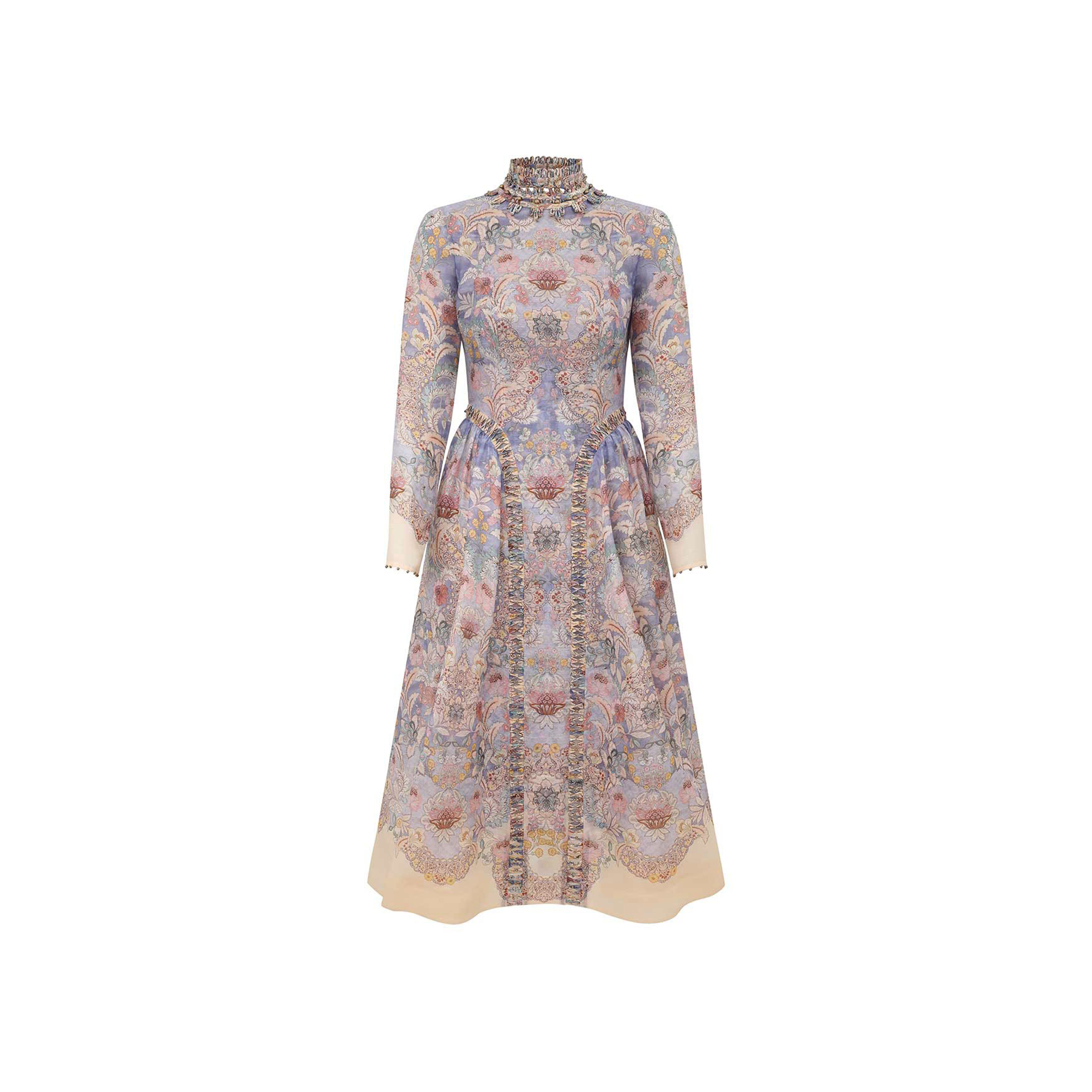 ZIMMERMANN REBELLION BEADED MIDI DRESS 6591DC261